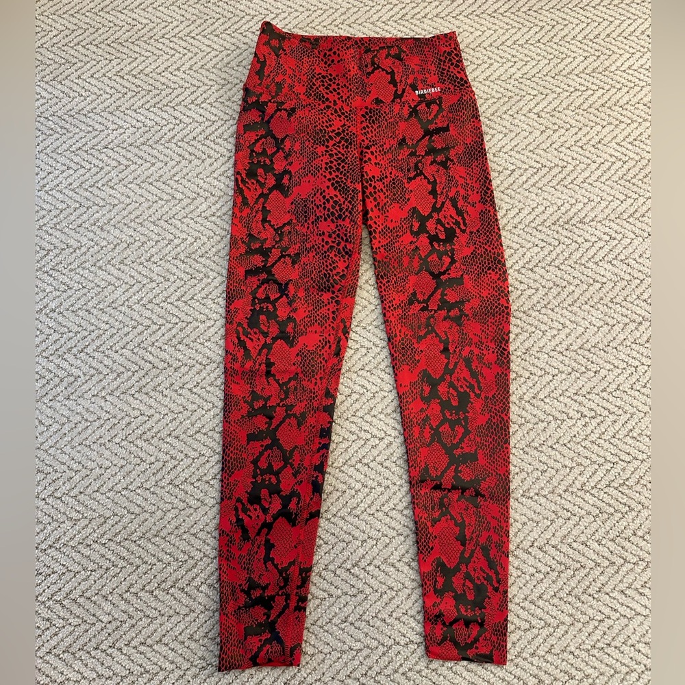 Birdiebee snakeskin leggings